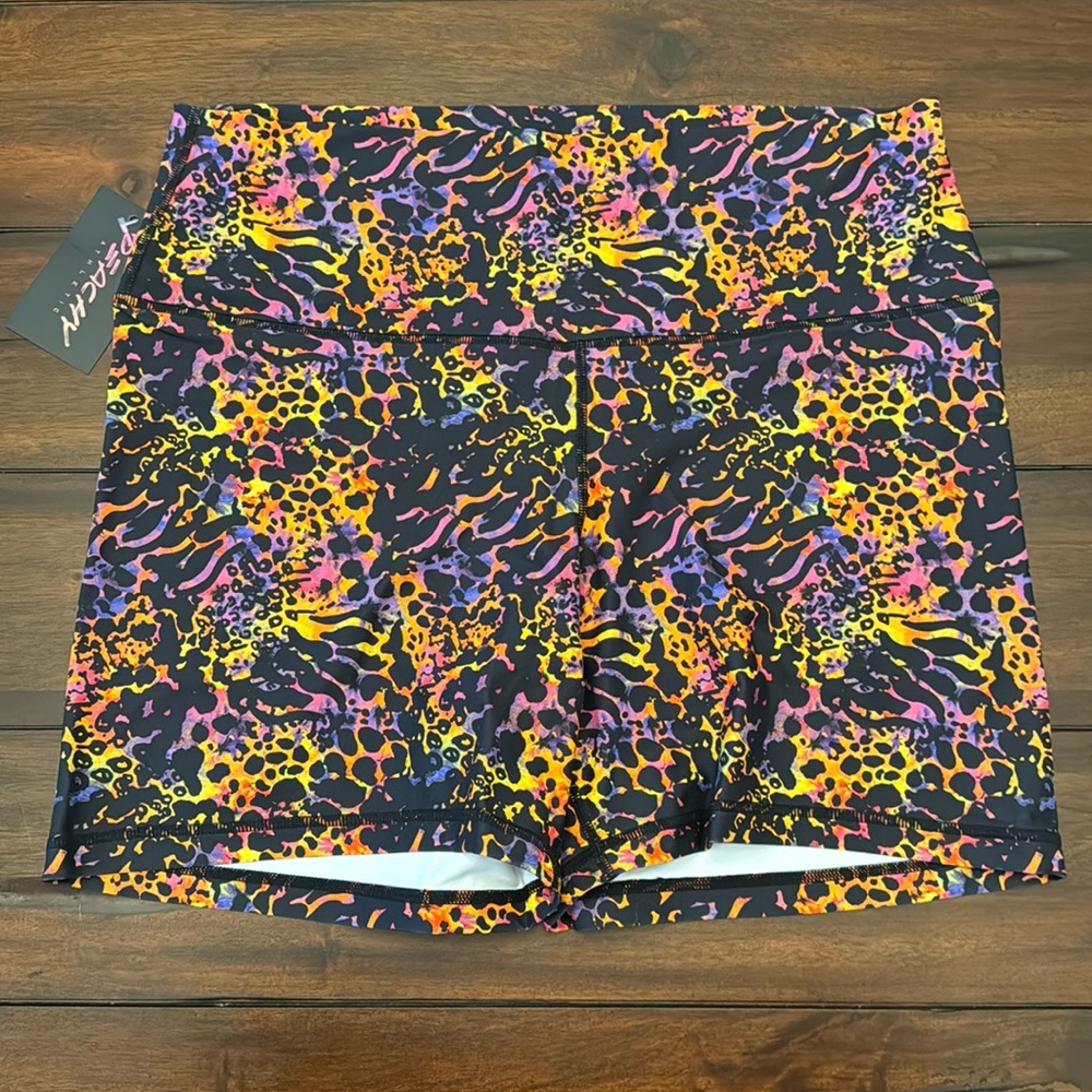 Peachy Athletic Caliente Halycon Shorts Size XL